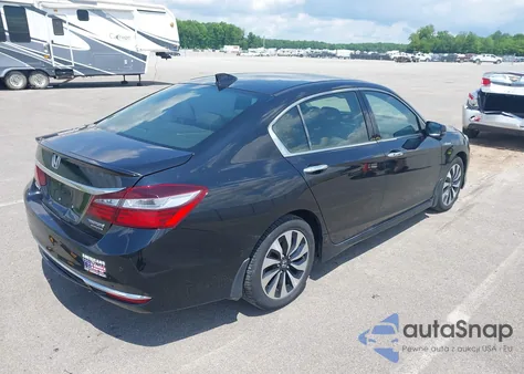 2017 Honda Accord Hybrid Touring из США, поврежденный, VIN JHMCR6F74HC019590